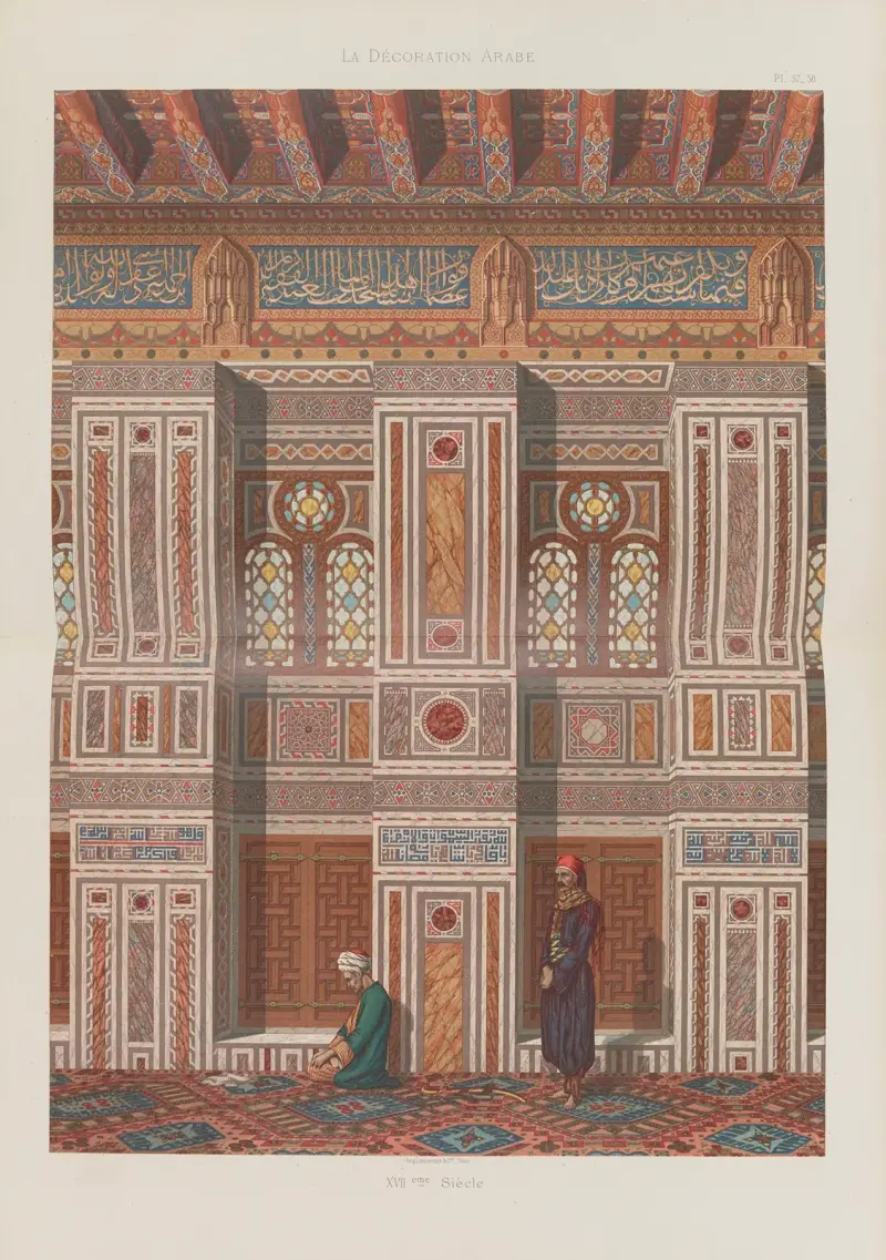 La Décoration arabe Pl.49 av Marpon et Flammarion