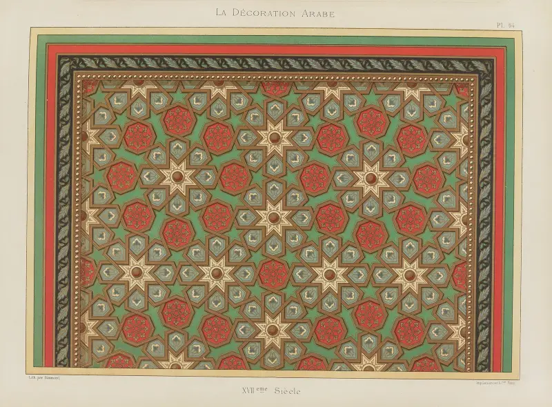 La Décoration arabe Pl.55 av Marpon et Flammarion