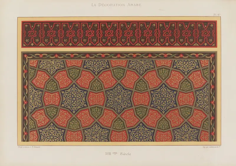 La Décoration arabe Pl.57 av Marpon et Flammarion