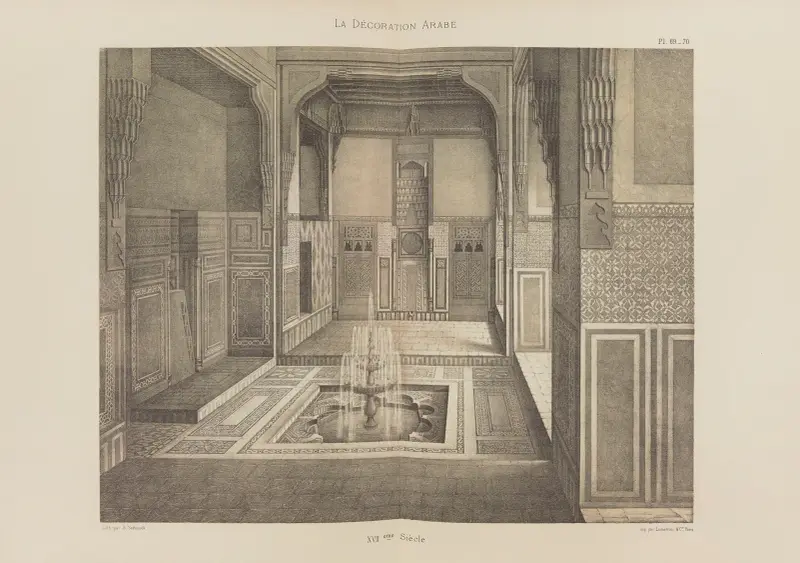 Arabisk dekoration, plansch 59 av Marpon et Flammarion