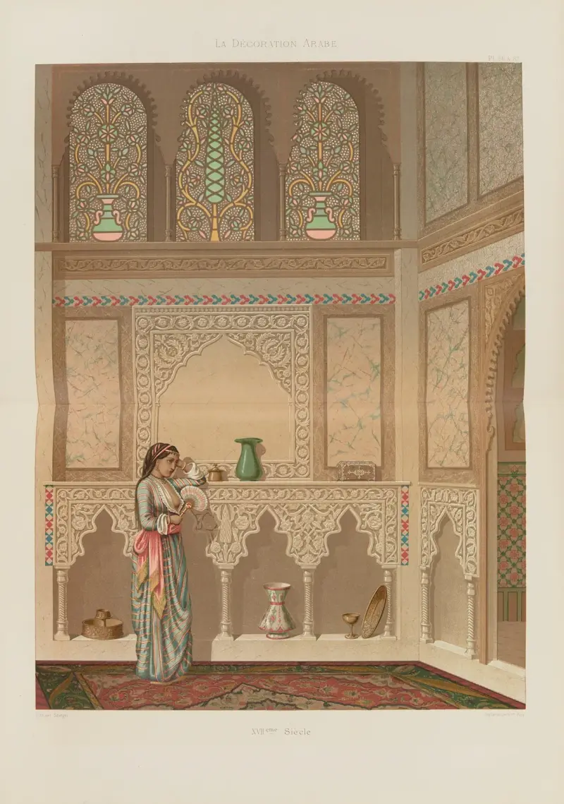 La Décoration arabe Pl.75 av Marpon et Flammarion