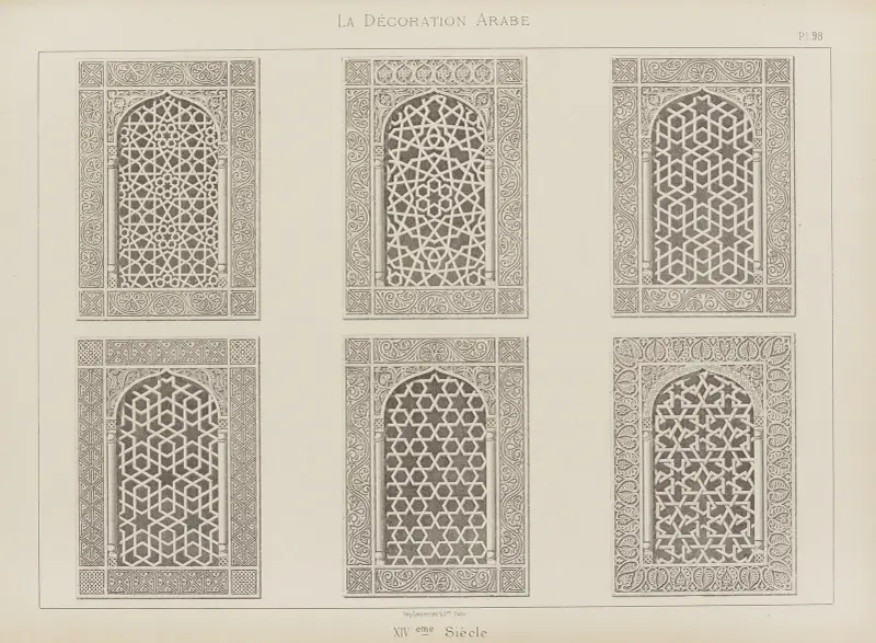 La Décoration arabe Pl.85 av Marpon et Flammarion