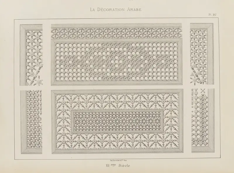 La Décoration arabe Pl.94 av Marpon et Flammarion