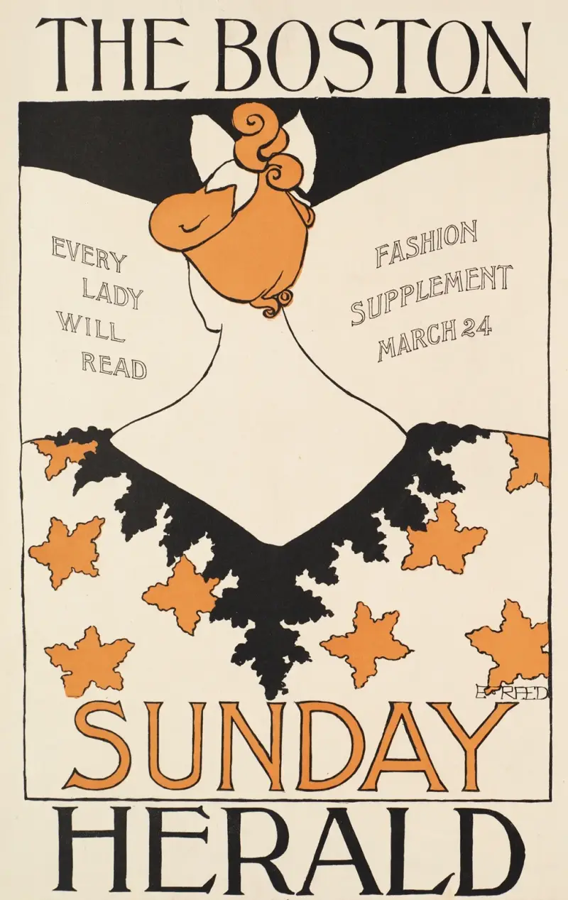 The Boston Sunday herald, every lady will read, fashion supplement, March 24 av Ethel Reed