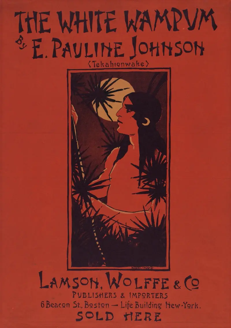 The white wampum, by E. Pauline Johnson (Tekahionwake), 1890 av Ethel Reed