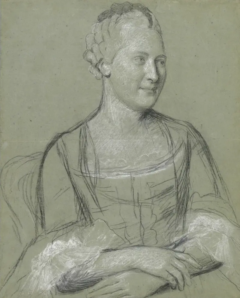 Portrait of a Woman av Jean-Etienne Liotard