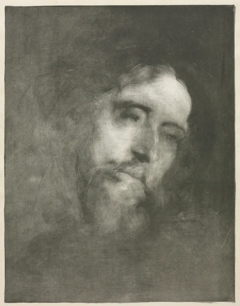 Alphonse Daudet av Eugène Carriere