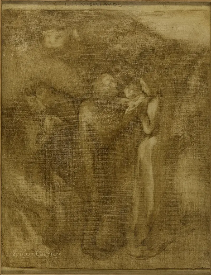Die Alten von Eugène Carriere