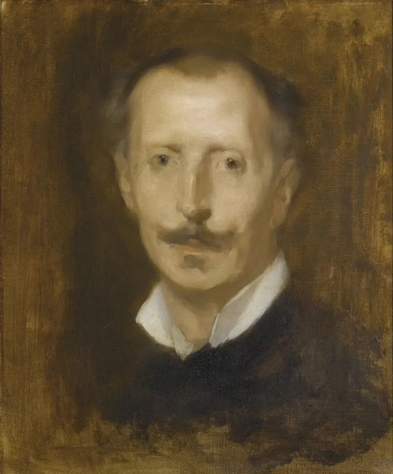 Portrait de Camille de Vercy av Eugène Carriere