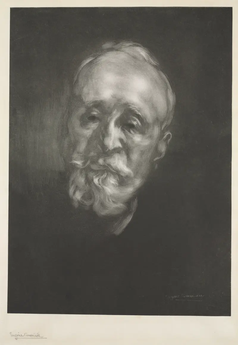 Puvis de Chavannes av Eugène Carriere