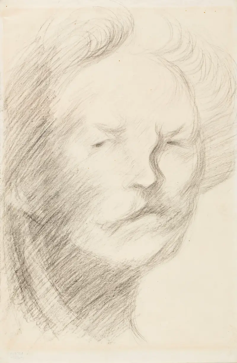 Selbstporträt, 1903 von Eugène Carriere