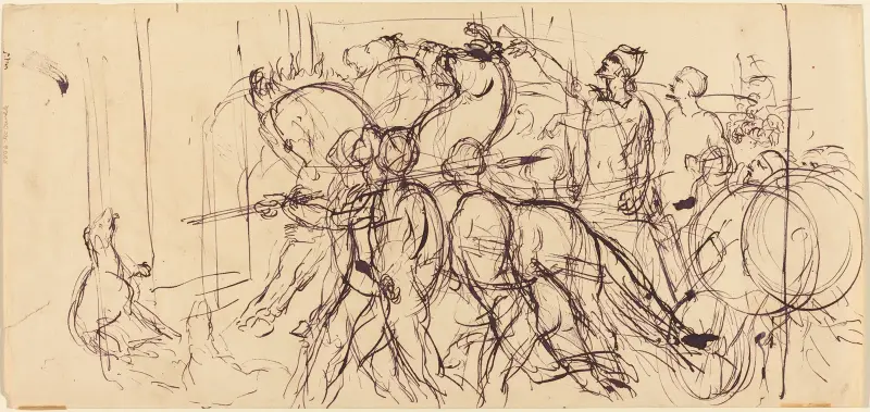 Woźnice – nr 2, Eugène Delacroix