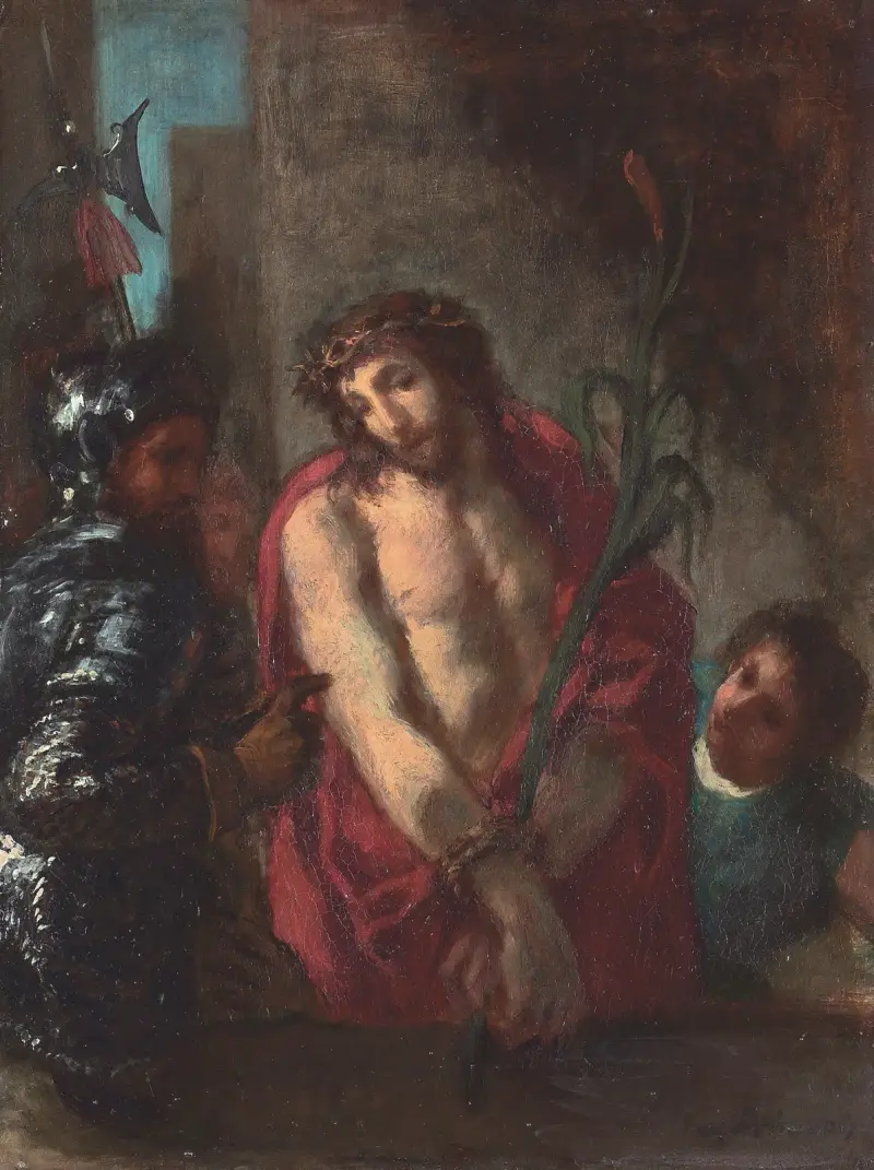 Ecce Homo, Eugène Delacroix