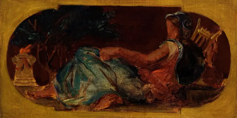 Minerva von Eugène Delacroix