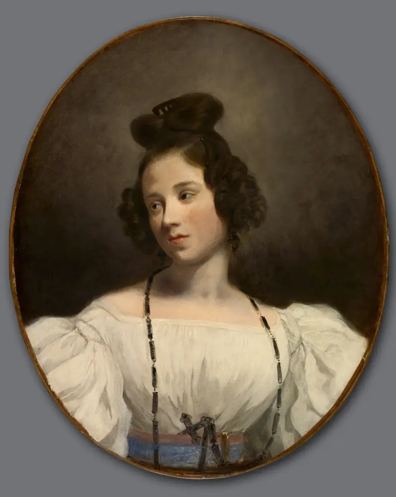 Mlle. Alexandrine-Julie de la Boutraye av Eugène Delacroix