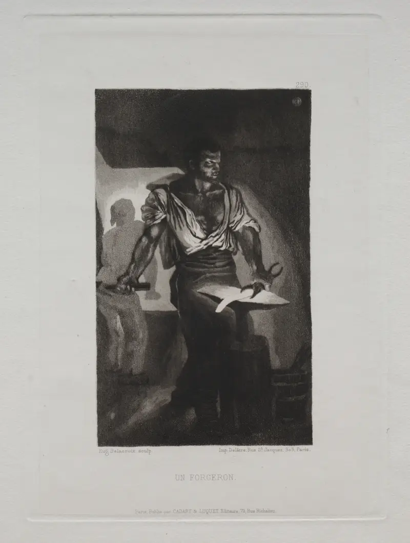 Kowal, 1833 – Nr. 1, Eugène Delacroix