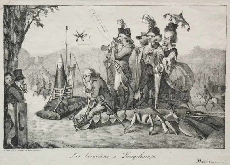 The Crayfish of Longchamps av Eugène Delacroix