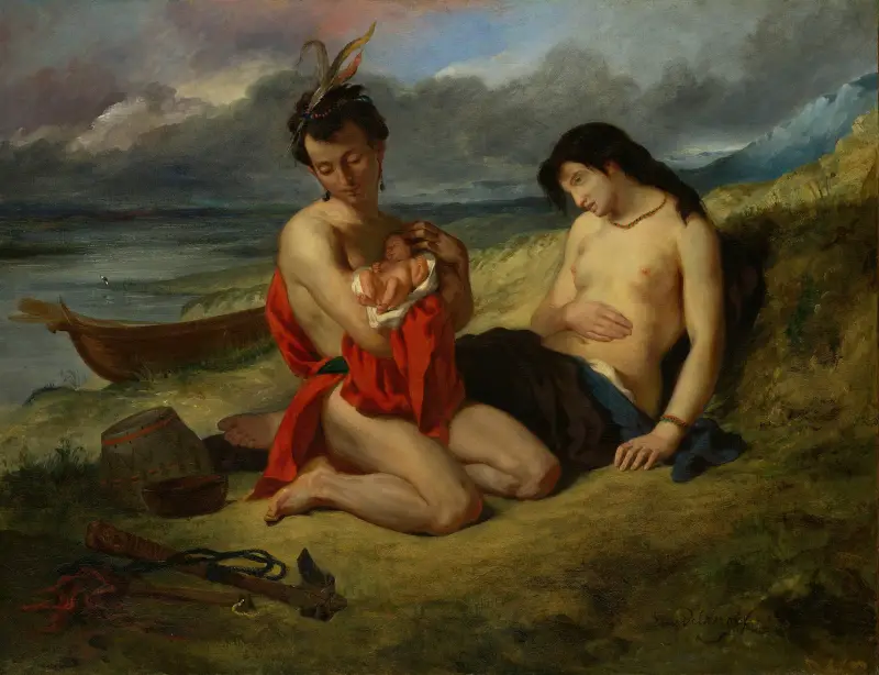 Natchez, Eugène Delacroix