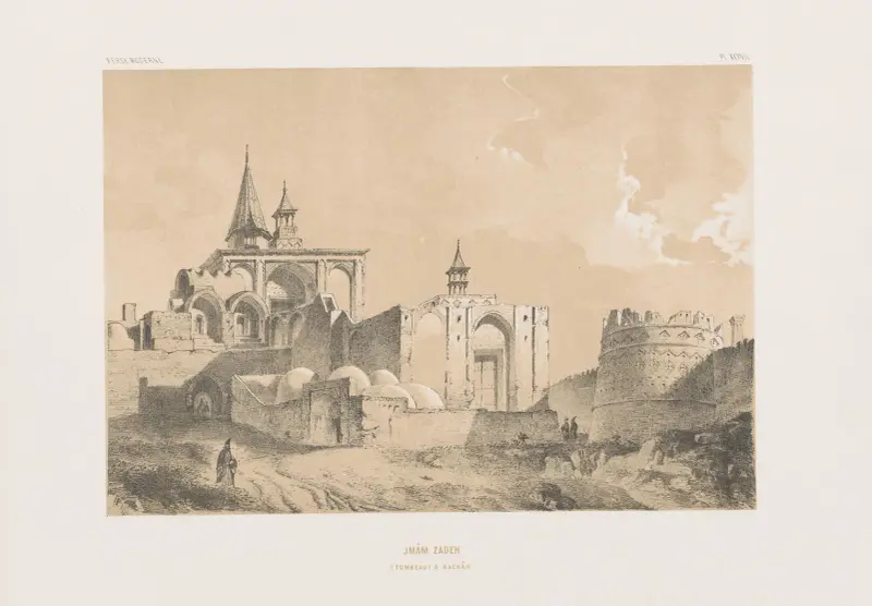 Imâm zadeh av Eugène Flandin