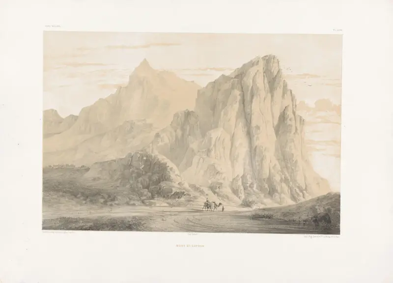 Mont Bi-Sutoun av Eugène Flandin