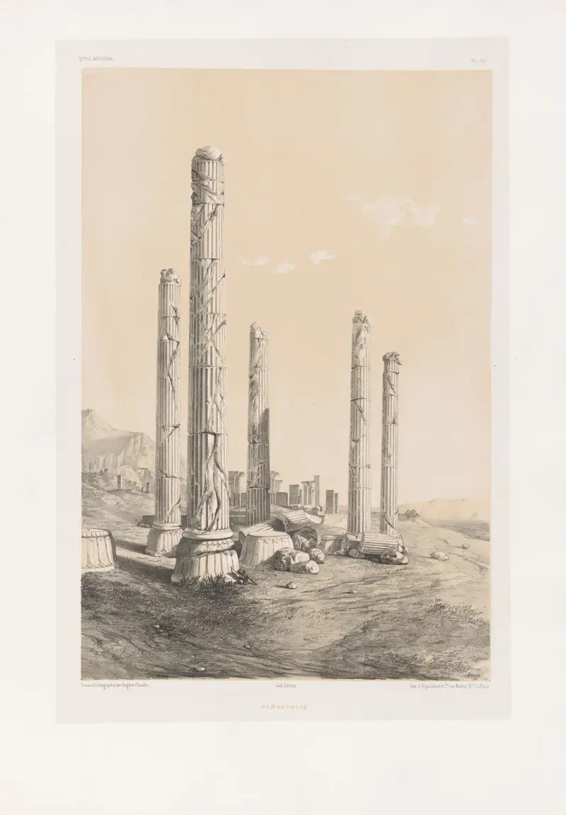 Persepolis, 1843 – Nr. 1, Eugène Flandin