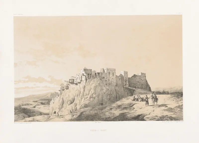 Yezd-i-Kast., 1843 – nr 2 av Eugène Flandin