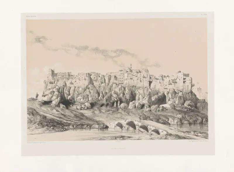 Yezd-i-Kast, 1843 – nr 1 av Eugène Flandin