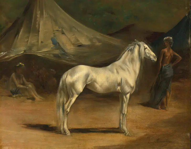 Das arabische Lager von Eugène Fromentin