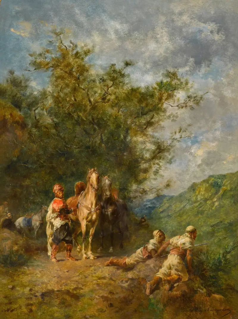 Bakhållet av Eugène Fromentin