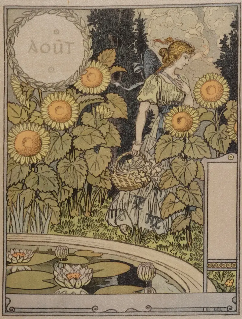Augusti av Eugène Grasset