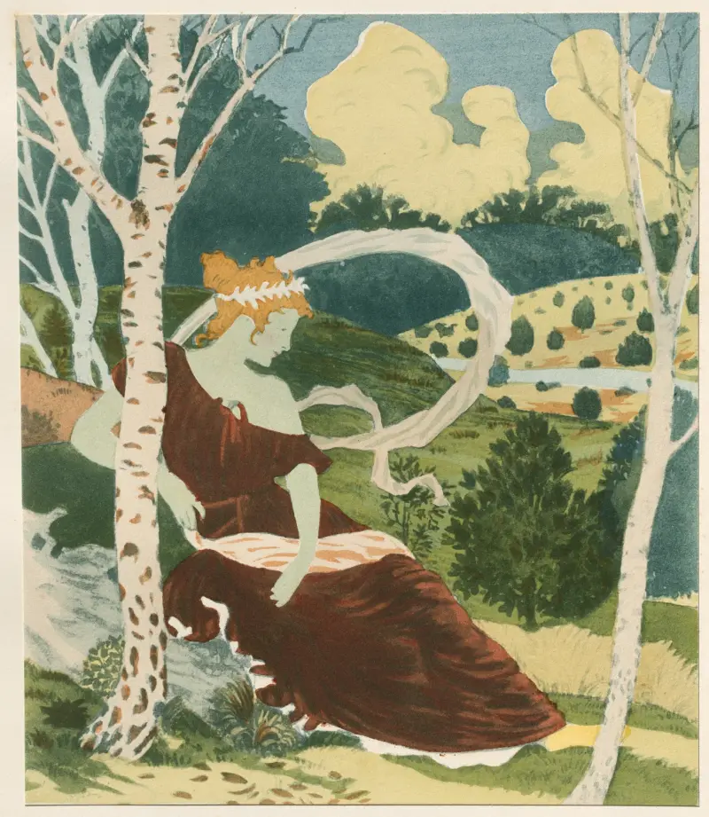 Dans les Bois av Eugène Grasset