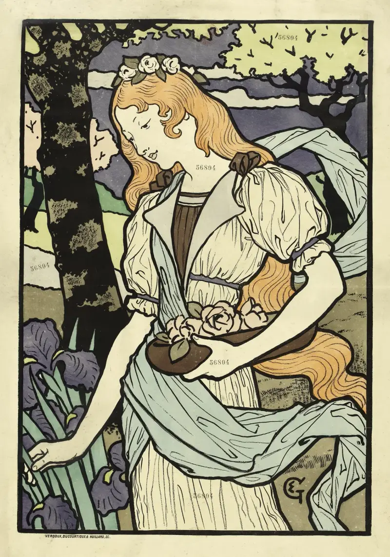 Exposition des artistes-décorateurs av Eugène Grasset