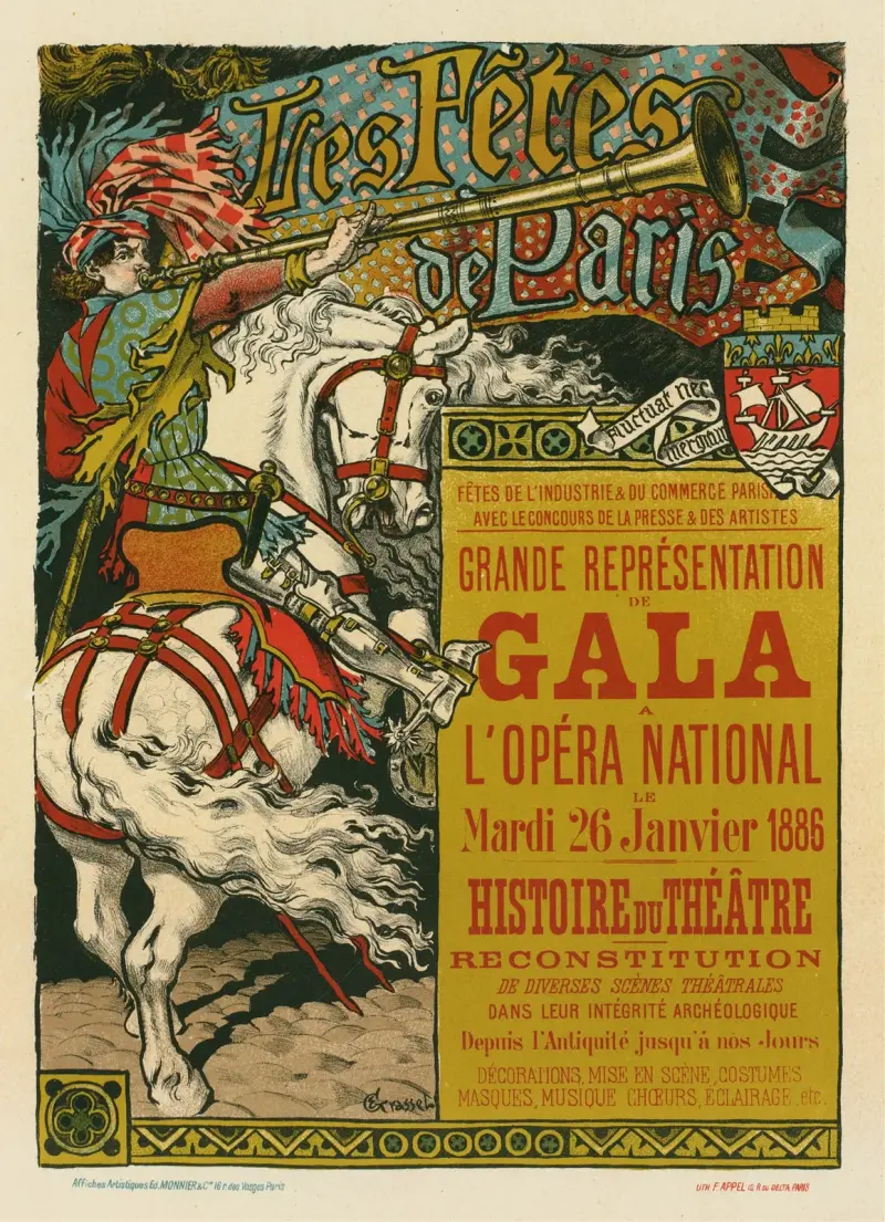 Fêtes De Paris, Eugène Grasset