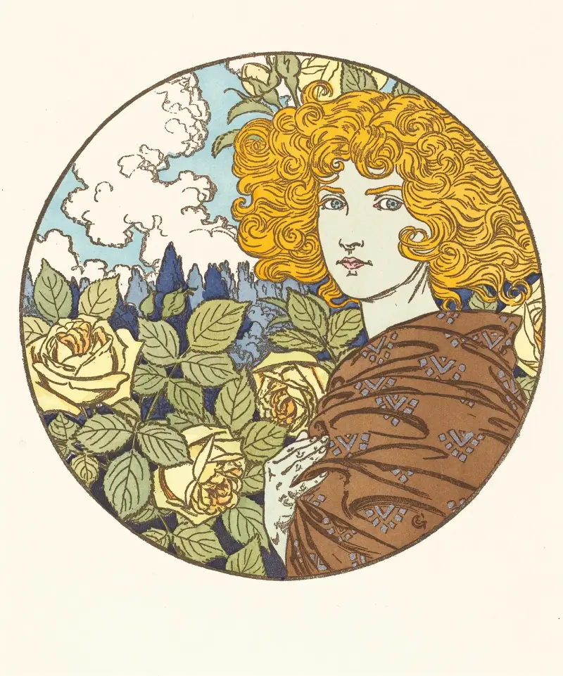 Svartsjuka av Eugène Grasset