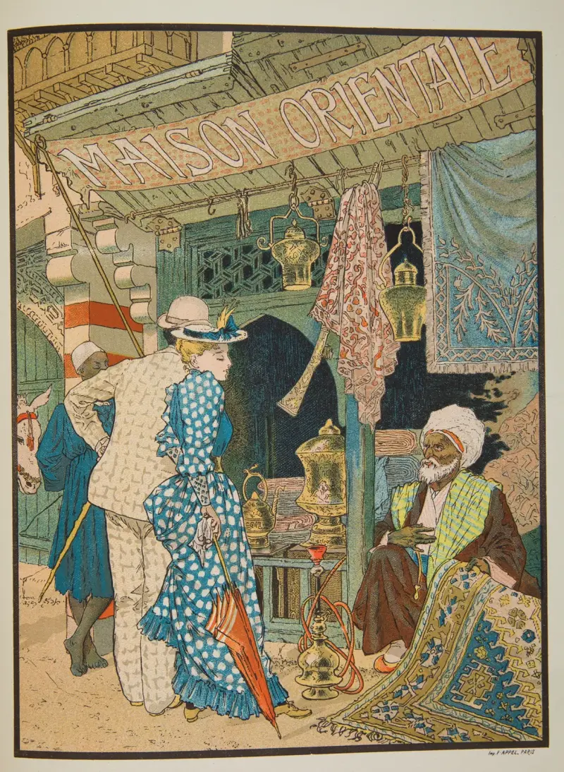 Maison Orientale av Eugène Grasset