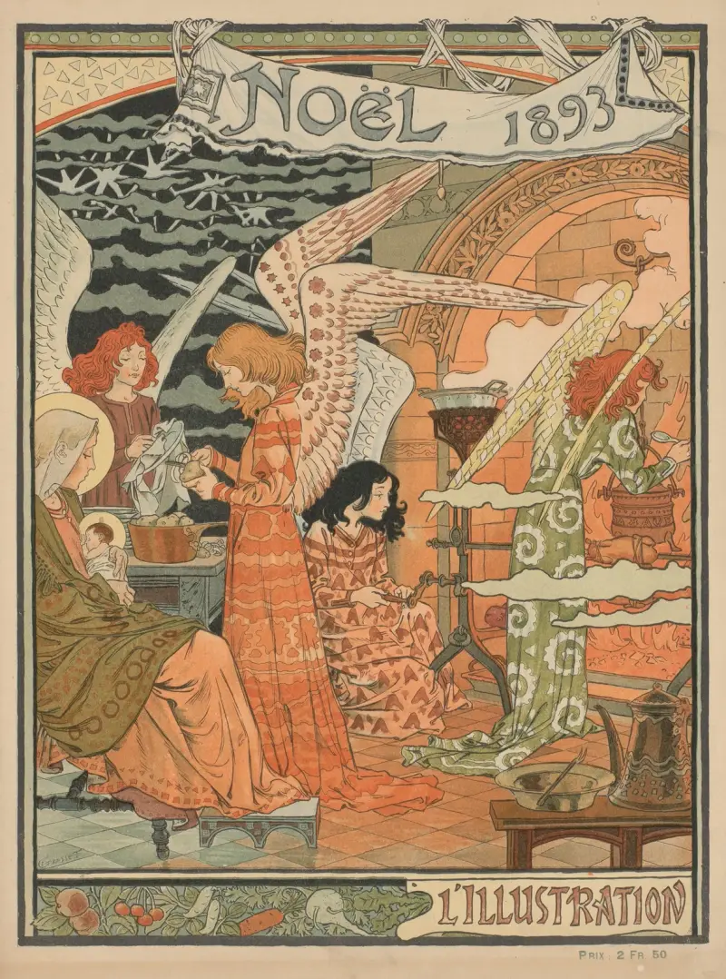 Boże Narodzenie 1893, Eugène Grasset