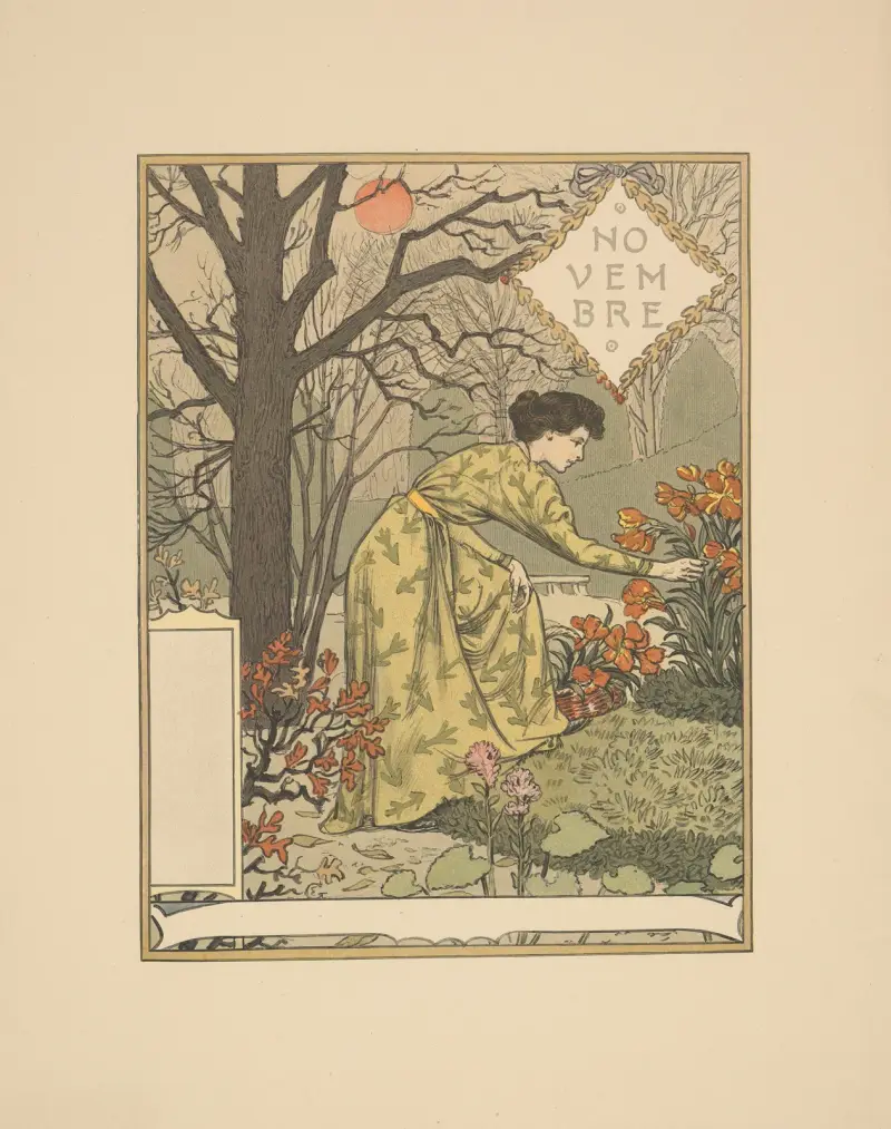 November av Eugène Grasset