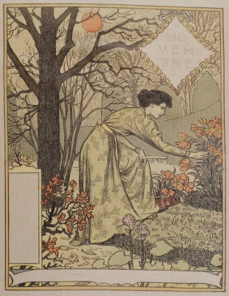 November av Eugène Grasset