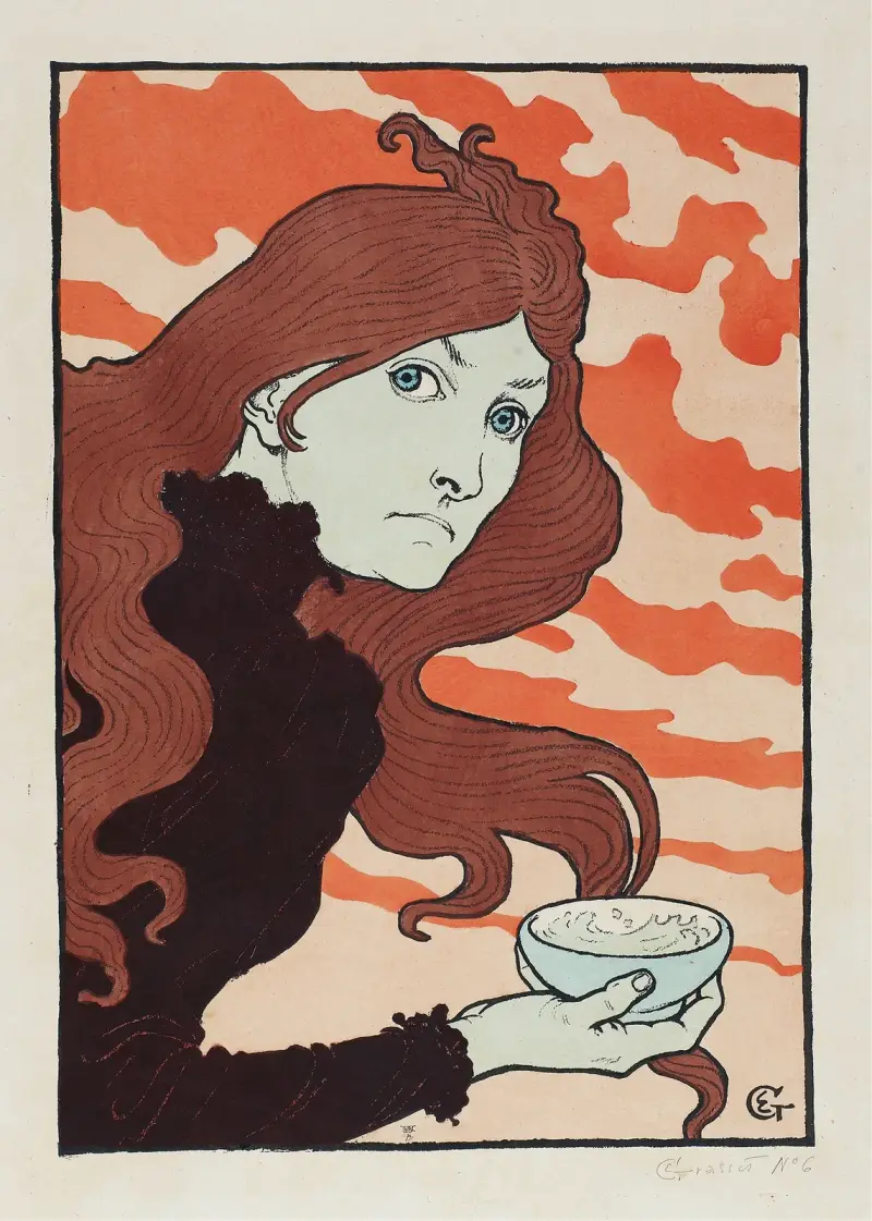Vitrioleuse (The Acid Thrower), Eugène Grasset