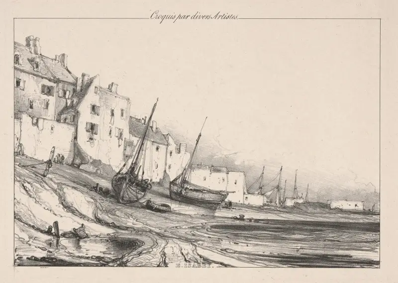 Küstenlandschaft von Eugène Isabey