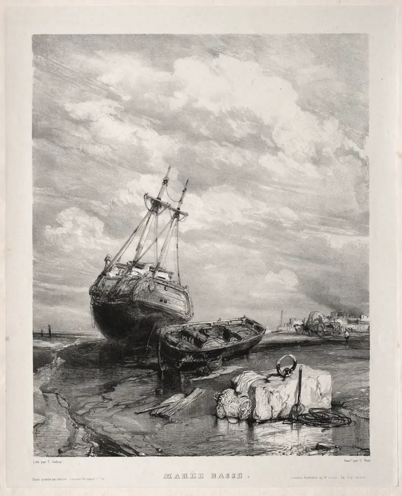 Odpad, 1833, Eugène Isabey