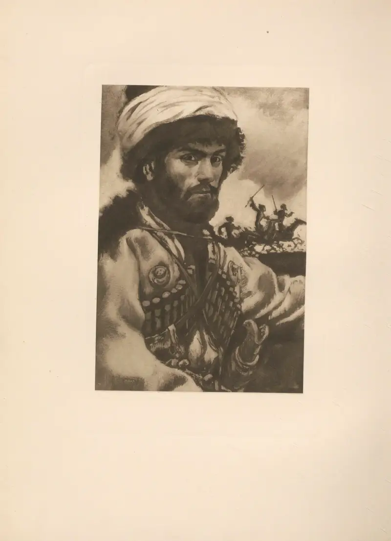 Hadji Murat, list 1, Eugene Lanceray