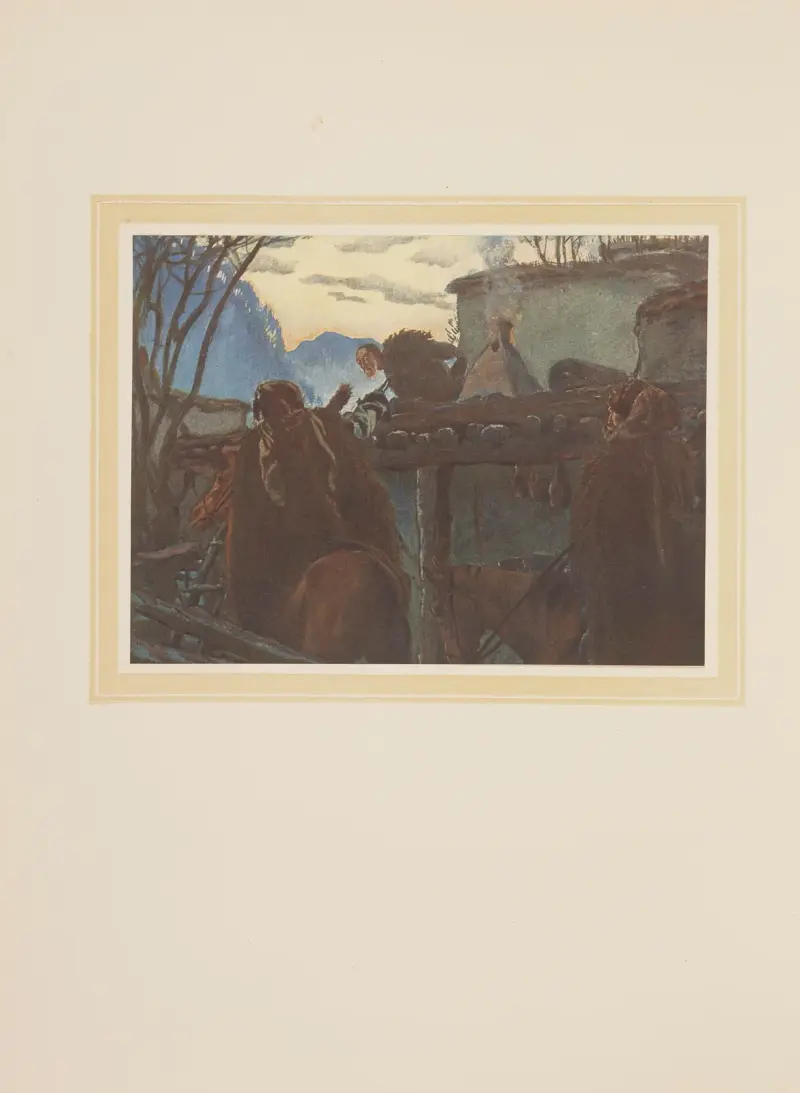 Hadschi Murat Tafel 04 von Eugene Lanceray