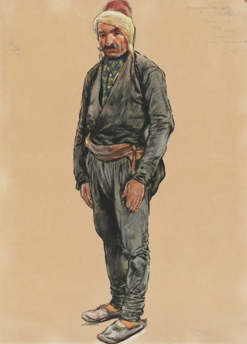 Trabzonský laz, Eugene Lanceray