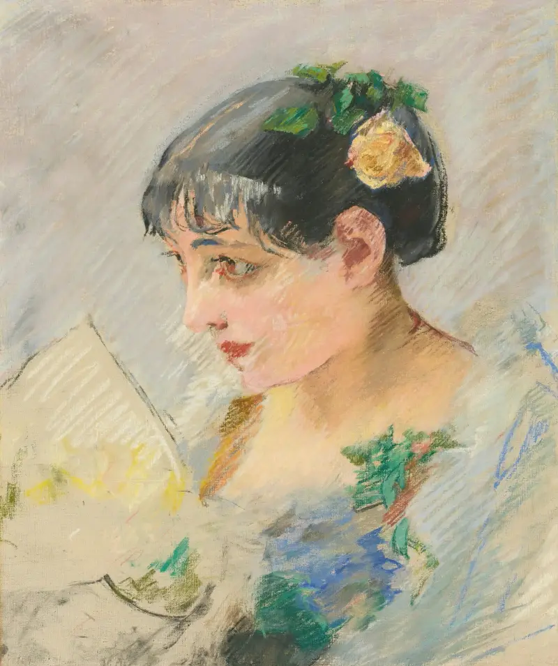 Španělka (Portrét modistky), Eva Gonzalès