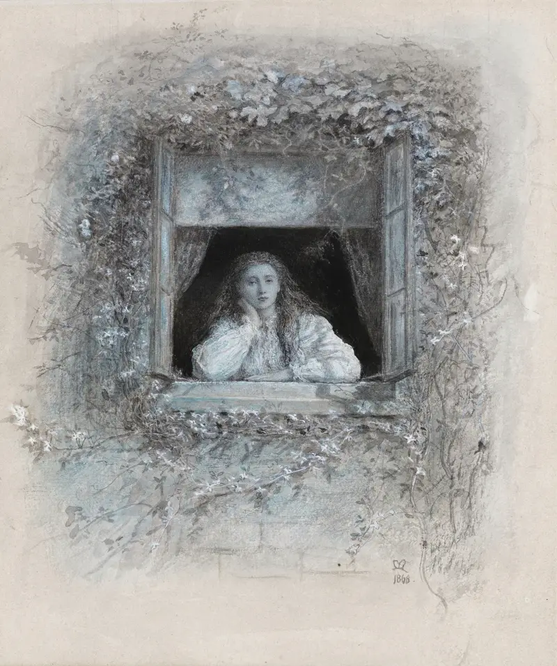 Eine Träumerei von Sir John Everett Millais