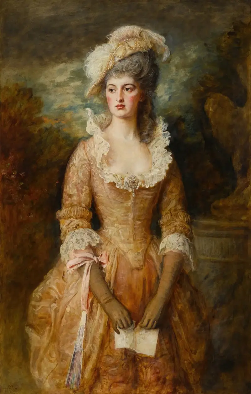 Clarissa von Sir John Everett Millais