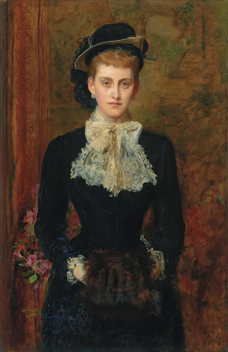 Countess de Pourtales, The Former Mrs Sebastian Schlesinger av Sir John Everett Millais