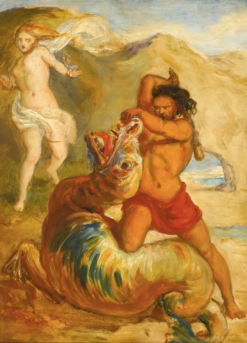 Perseus befreit Andromeda von Sir John Everett Millais