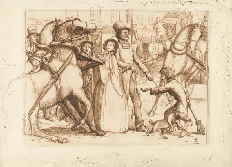 Ślepiec, Sir John Everett Millais